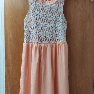 Beautiful dress with lace top